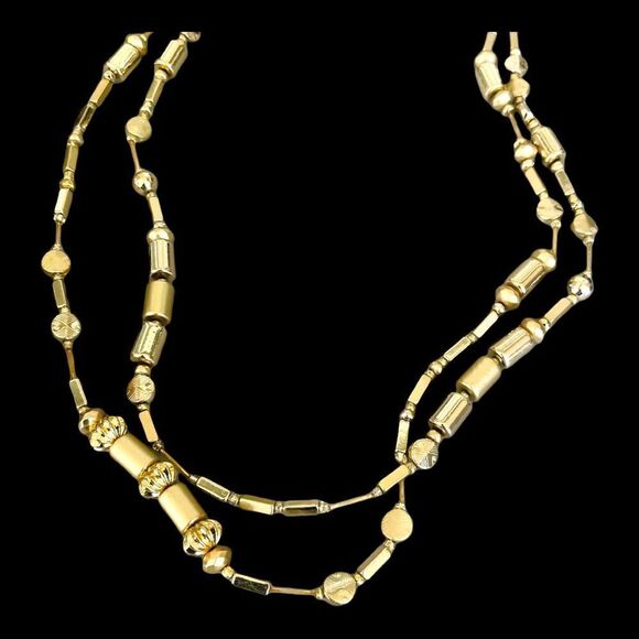 Chicos Goldtone Extra Long Necklace - Picture 2 of 5